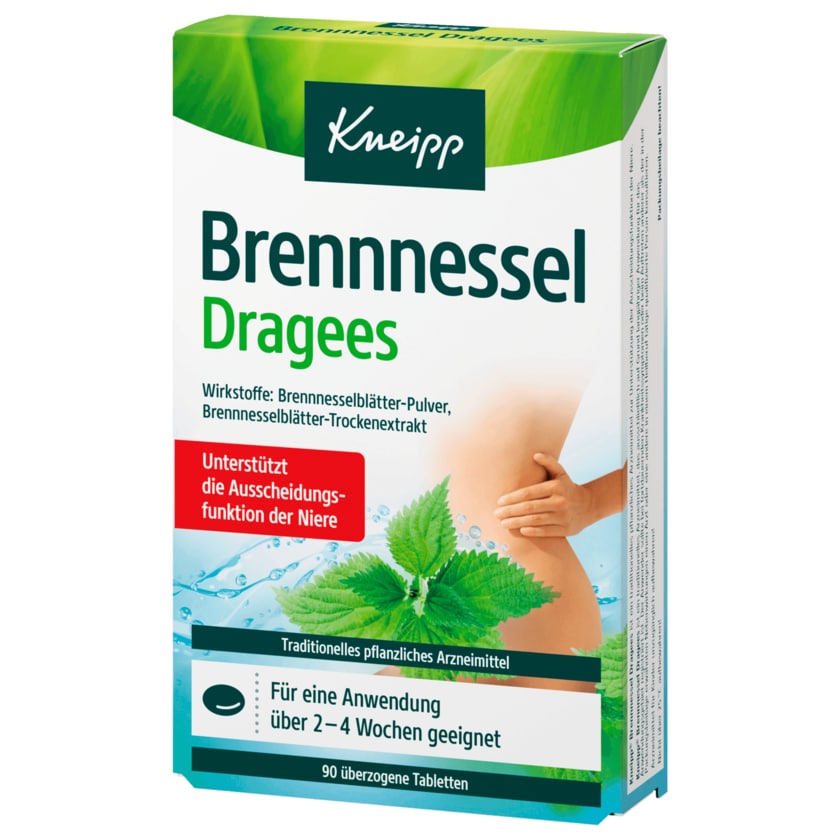 Kneipp Classic Brennessel Dragees Entwässerung 90 Stück